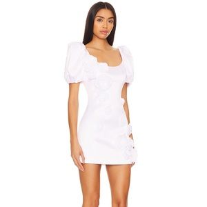 REVOLVE Lovers and Friends Selena Mini Dress - White